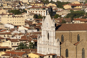 Santa Croce Church in Florence Italy