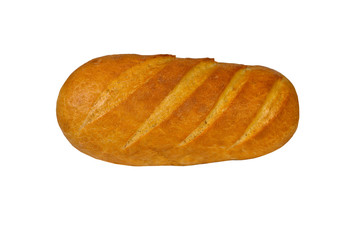 long loaf of the soft baked white tommy