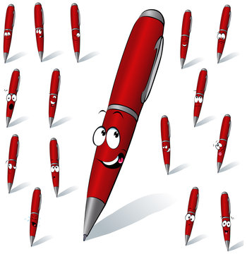 Pen Cartoon Images – Browse 272,402 Stock Photos, Vectors, and Video |  Adobe Stock