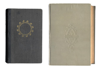 Two Old Book Covers