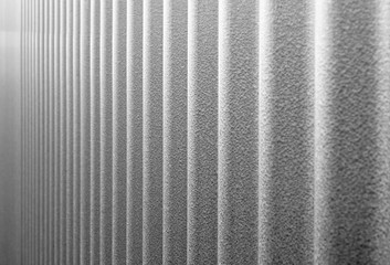 Fototapeta premium Corrugated Infinity BW