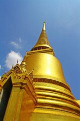 Golden Pagoda at  Wat Phra Kaew