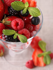 assortment of berries
