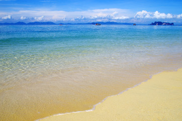 beach and tropical sea