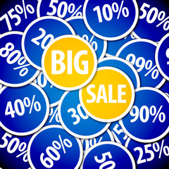 Vector discount sale background