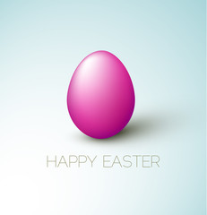 Simple vector Happy Easter card