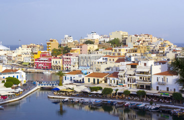 Fototapeta na wymiar Agios Nikolaos, Kreta