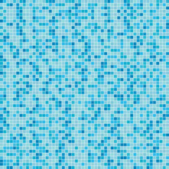 Blue mosaic background