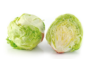 Iceberg salad - head of lettuce