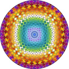 Mandala Hypnotic Circle-Ipnotico Cerchio-Vector