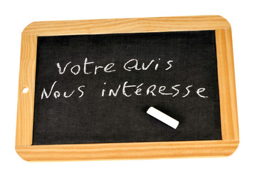 Obraz premium Votre avis