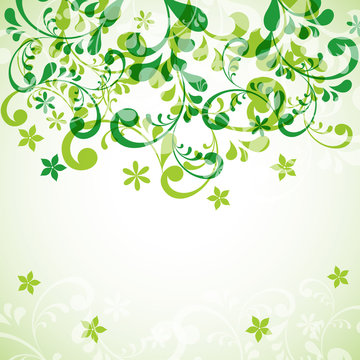 abstract green background