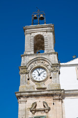 Municipal tower. Martina Franca. Puglia. Italy.