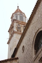 The cathedral of st Lawrence in Trogir in Croatia