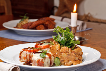 Pork Medallions with sauce