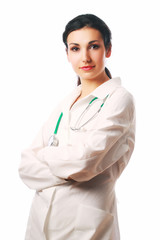 Young successful doctor