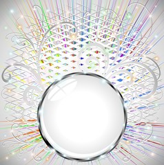 Sfera Cristallo Esplosione Colori-Crystal Globe Color Explosion © BluedarkArt