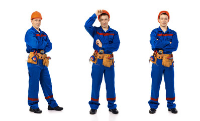 Workers in full-leinght