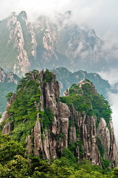 Fototapeta Huangshan peak
