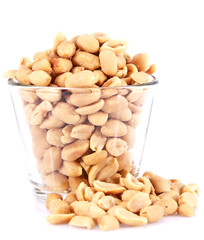 Peanuts in a glass