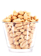 Peanuts in a glass
