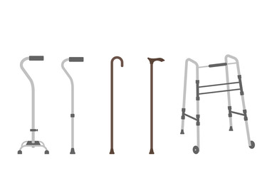 Set of senior walking sticks - 39853582