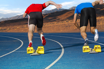Mountain sprint competition