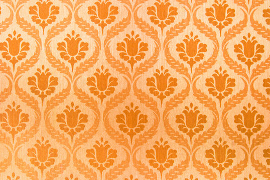 Orange Seamless Abstract Background Or Texture