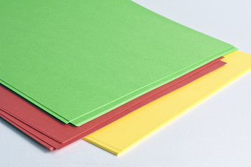 farbiges Papier