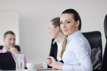 business people group on meeting