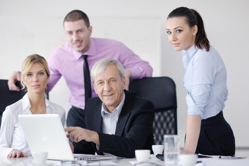 business people group on meeting