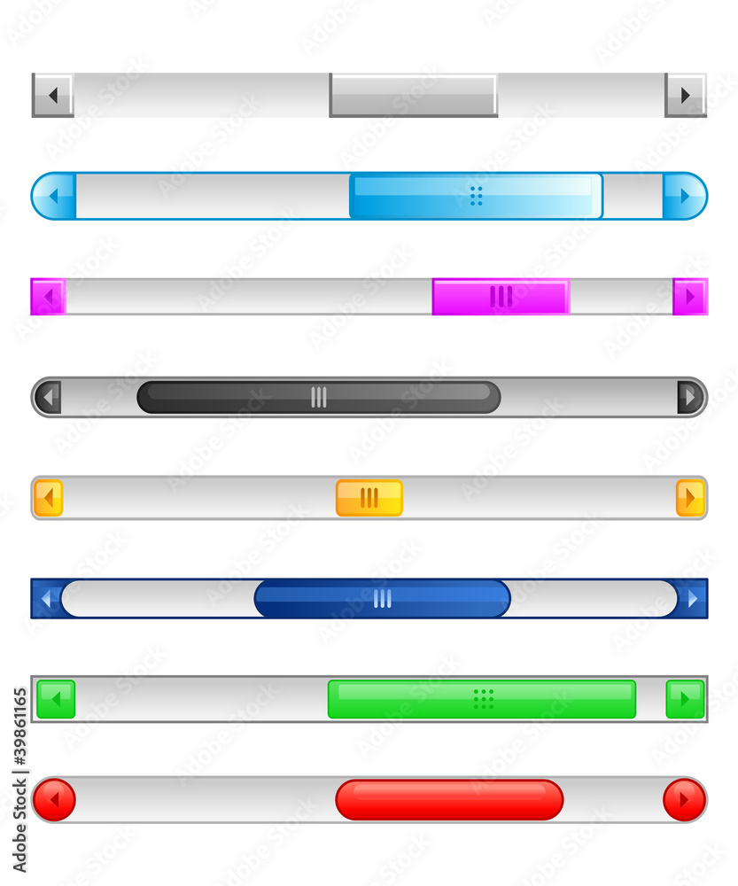 Poster Sliders and scroll buttons