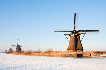 Dutch windmills