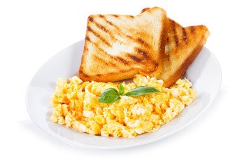 scrambled eggs