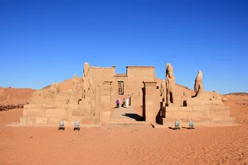 Abwaschbare Fototapete Temple de Wadi Es-Seboua © YuricBel
