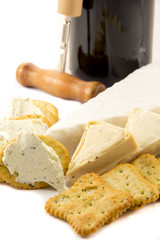 cheese and red wine