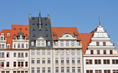 Fototapeta premium Marktplatz in Leipzig