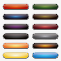 Button Set knopf webseite webdesign iconset internet vektor