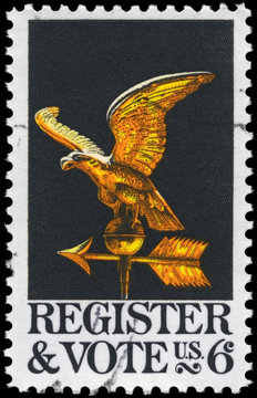 USA - CIRCA 1968 Eagle Weather Vane