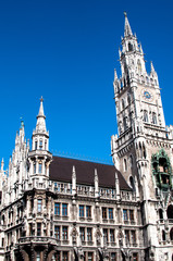 Fototapeta na wymiar Munich Town Hall