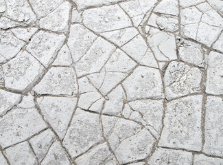 Obraz premium Dry cracked mud texture