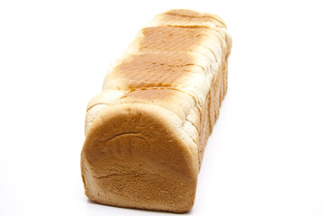 Toastbrot in Scheiben geschnitten