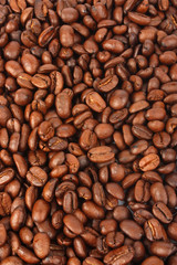 Coffee beans background
