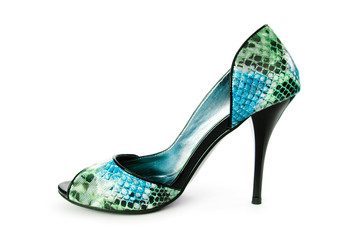 Female shoes in fashion concept