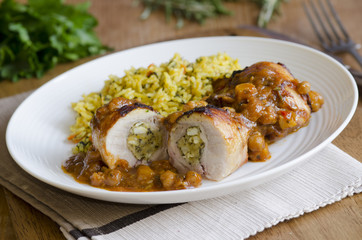 Chicken tagine