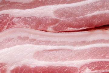 Pork belly close-up