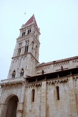 Fototapeta na wymiar St Lawrence katedra w Trogirze w Chorwacji