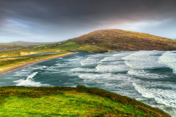 Barley cove beach in stormy weather, Co. Cork, Ireland