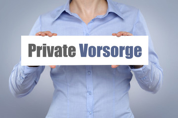 Private Vorsorge