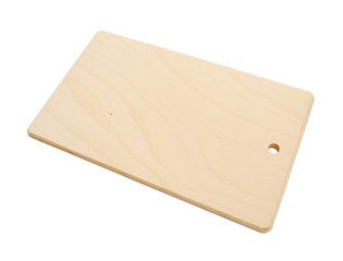 Cutting board isolated on white background